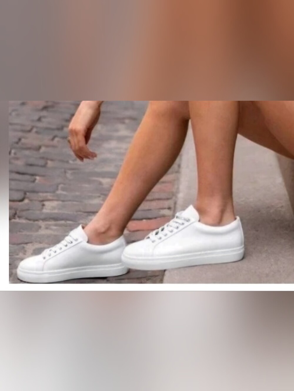 Thursday Boot Co. Premier Women's Low Top Sneakers Shoes Size 8.5 Leather White